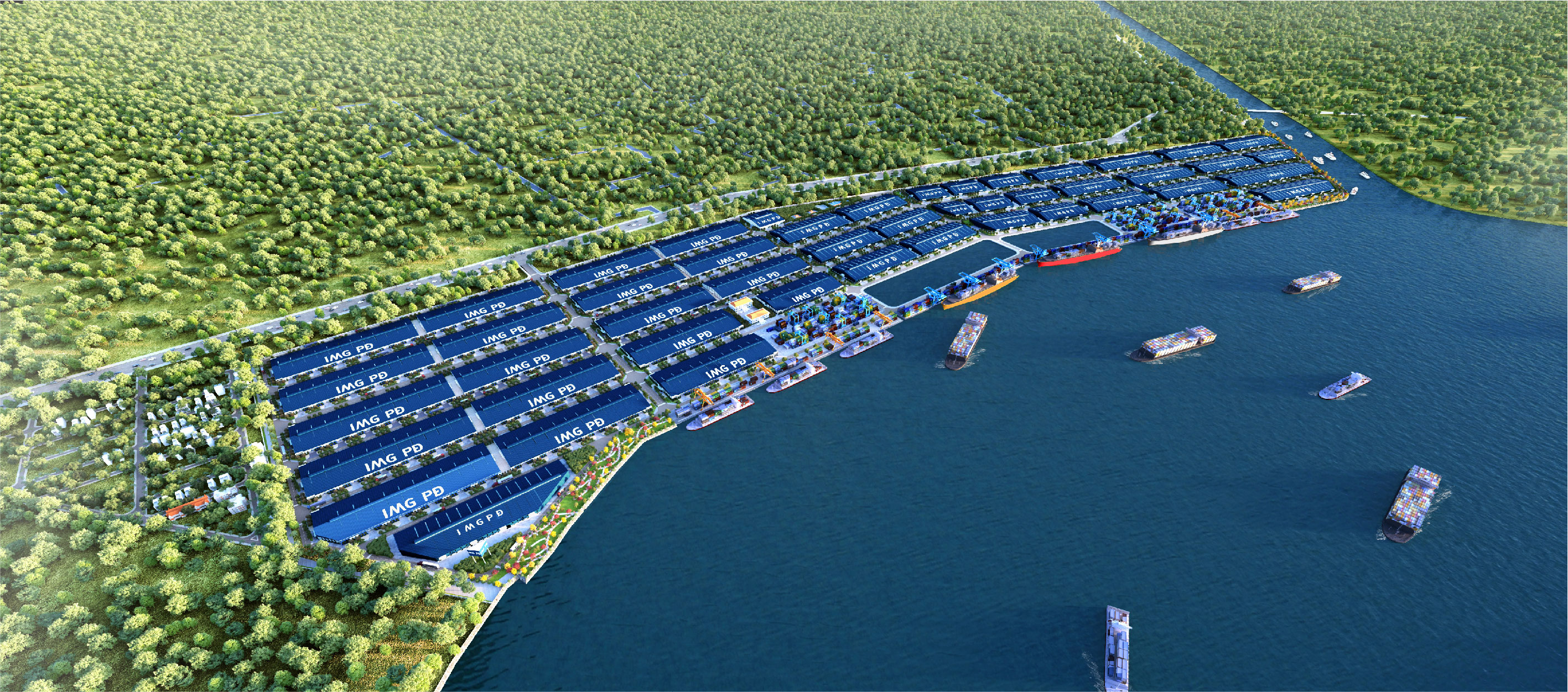 Cau Cang Phuoc Dong industrial park