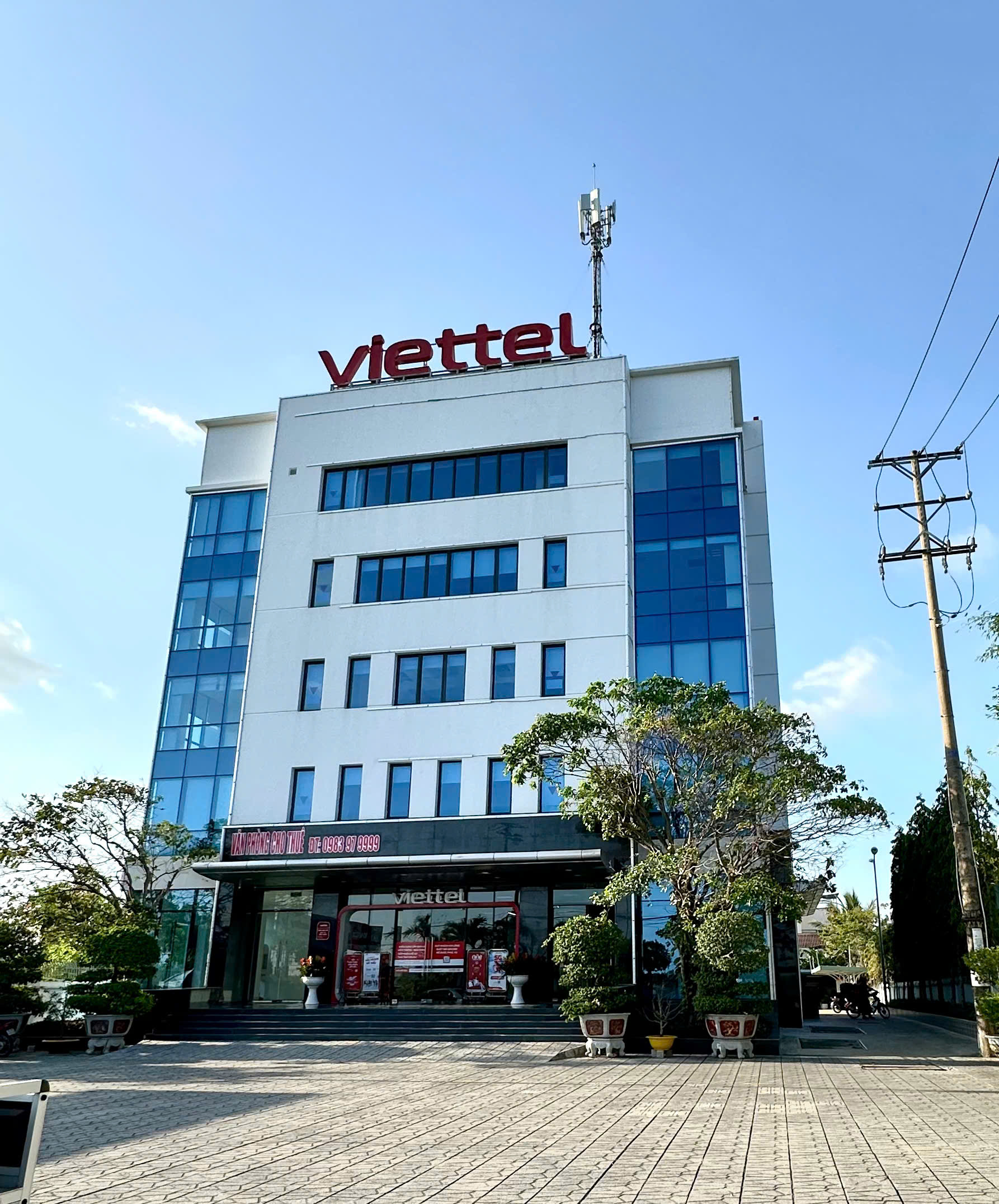 Leasing system of 05 Viettel Office Buildings nationwide