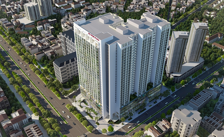 Image of Twin Tower Apartment Project in Ha Dong District, Hanoi City