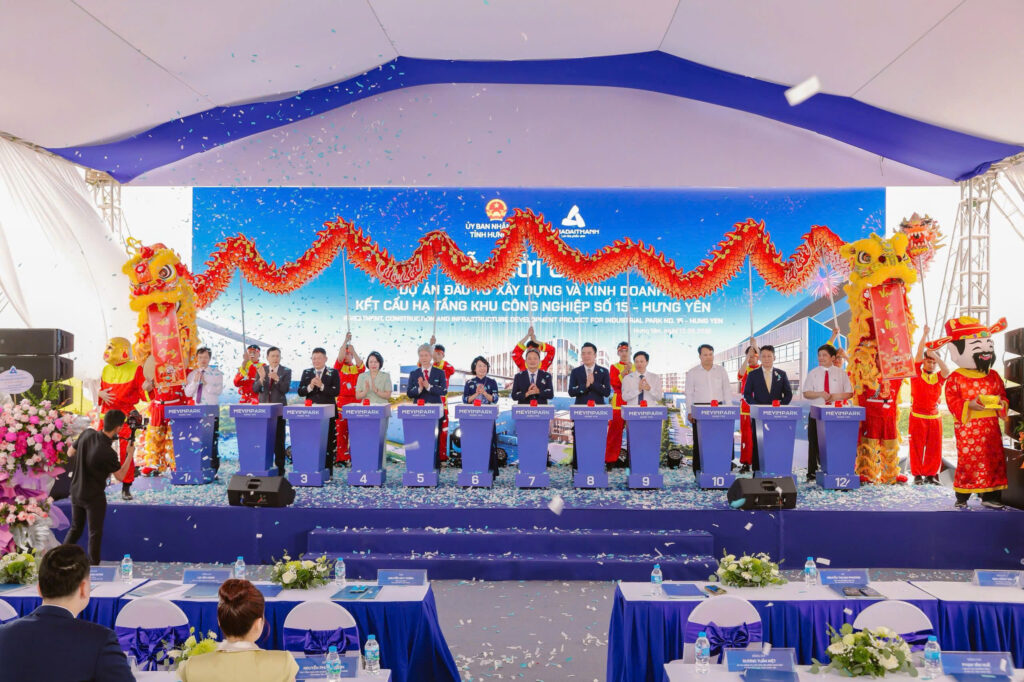 MEYINPARK Hung Yen Industrial Park Breaks Ground, Expanding Industrial Space for New Investment