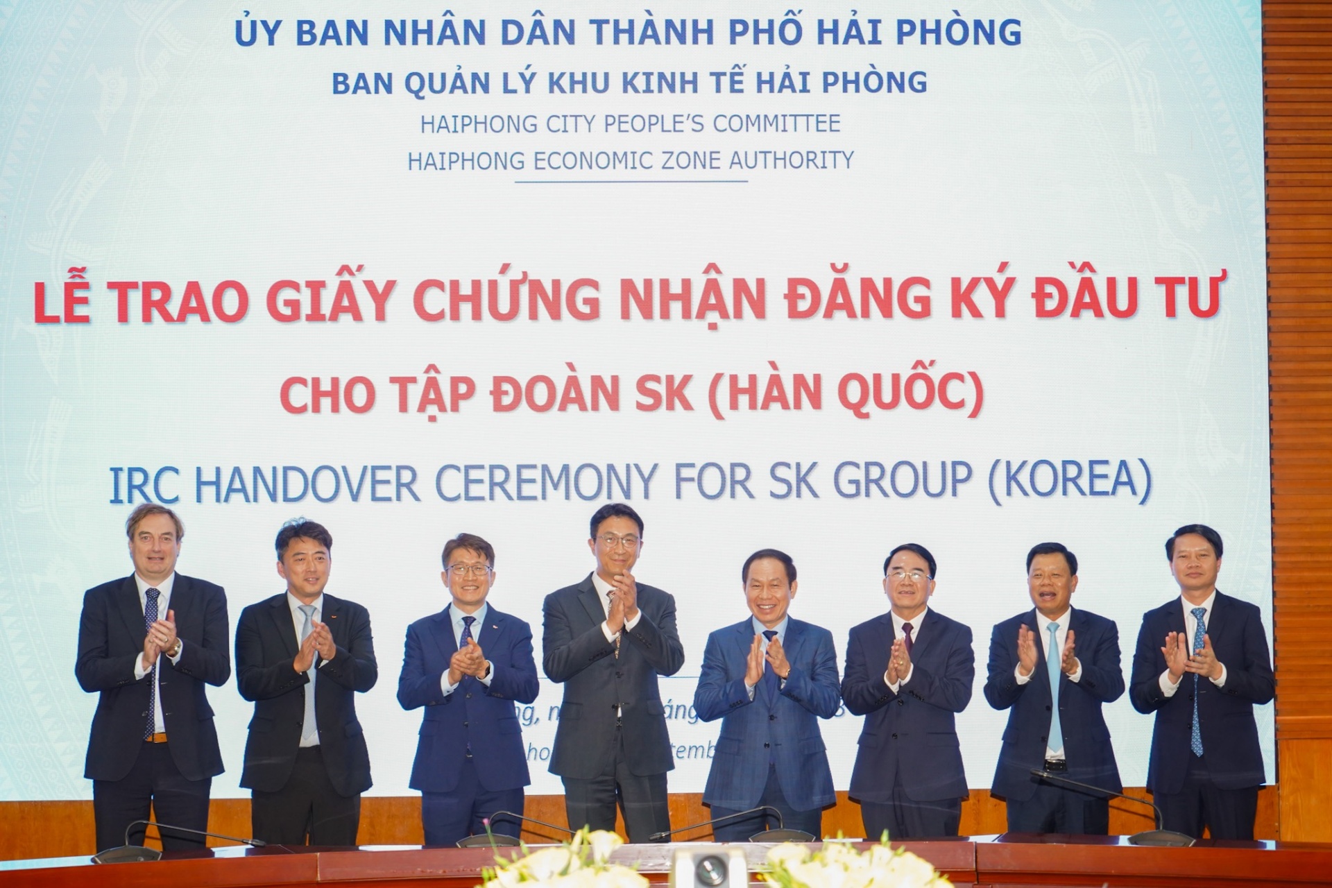 SK Group to pour $500 million into DEEP C Industrial Zones in Haiphong