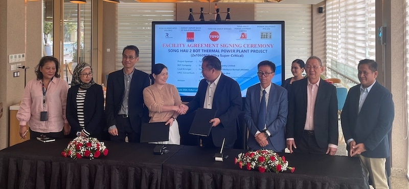 US$980 million contract for Song Hau 2 Thermal Power Plant Project signed