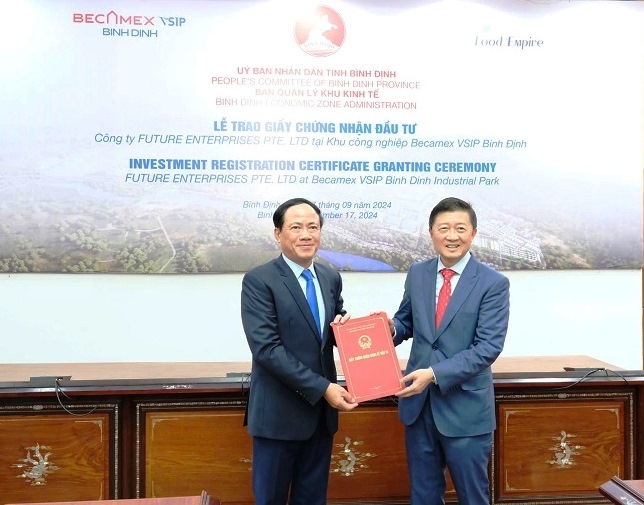 Singapore invests over US$80 million in coffee factory in Binh Dinh