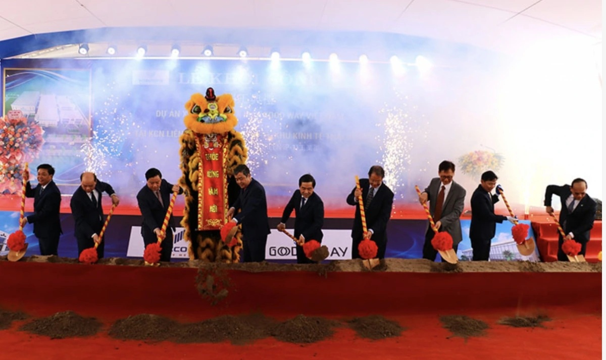 Yuan Long breaks ground on US$120 million ceiling fan factory in Thai Binh