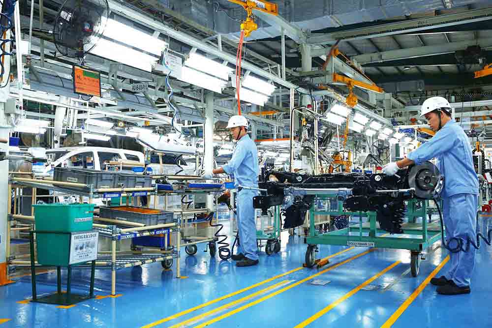 Industrial production expands 8.6% in first seven months