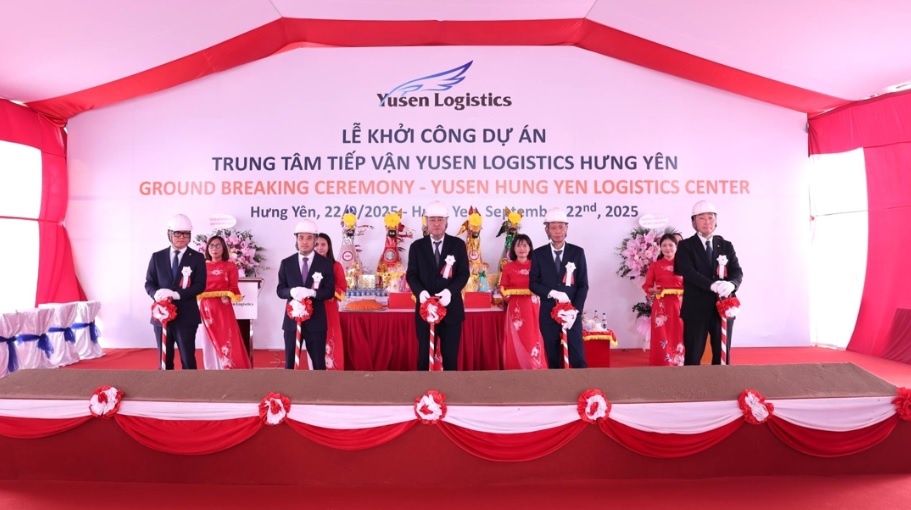 Yusen Logistics breaks ground on new logistics centre