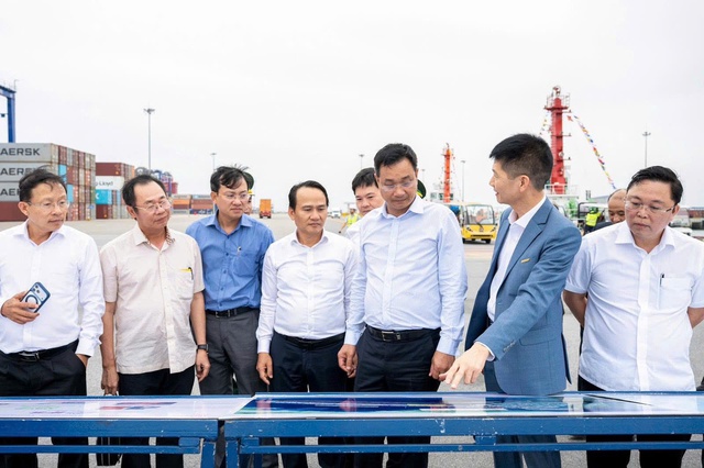 Da Nang Party Secretary verifies Hateco's investment capabilities for "mega-project" of Lien Chieu Container Port