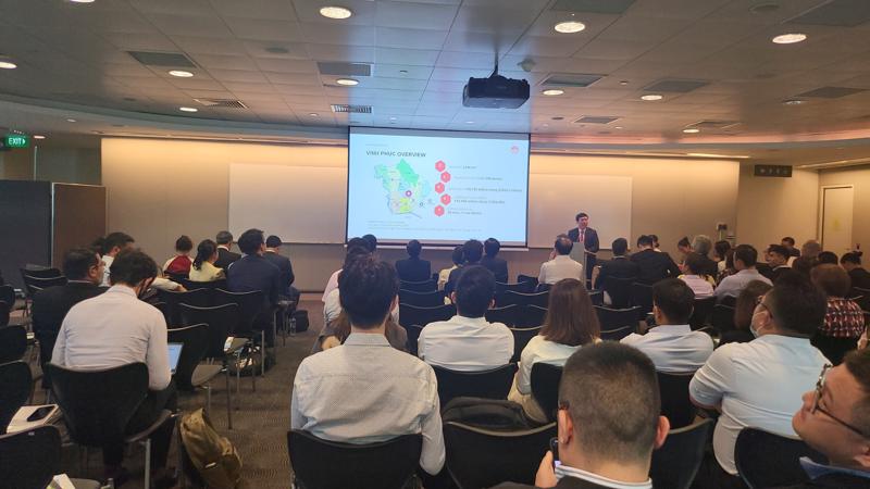 Đẩy mạnh thu hút vốn FDI, Vĩnh Phúc đối thoại với loạt quỹ đầu tư, công ty tài chính tại Singapore