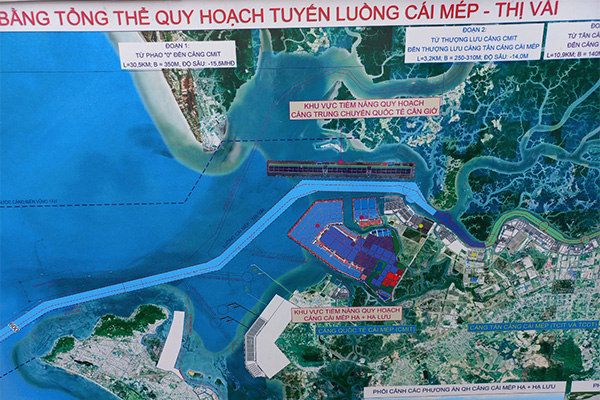 Khởi công nạo vét luồng Cái Mép - Thị Vải để đón các "siêu" tàu container