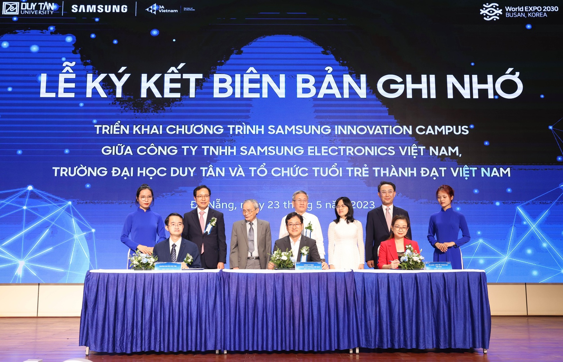 Mở rộng quy mô chương trình Samsung Innovation Campus tới trường đại học ở miền Trung