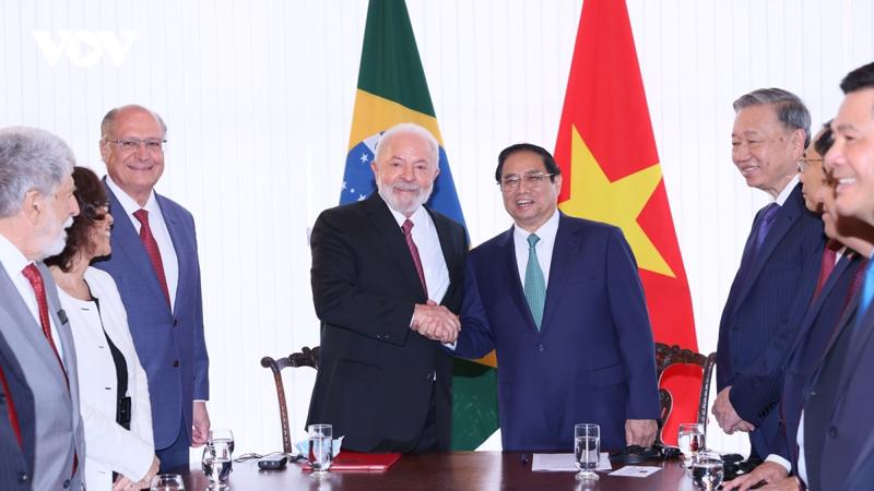 Quan hệ Việt Nam - Brazil tiếp tục phát triển tích cực và ngày càng hiệu quả