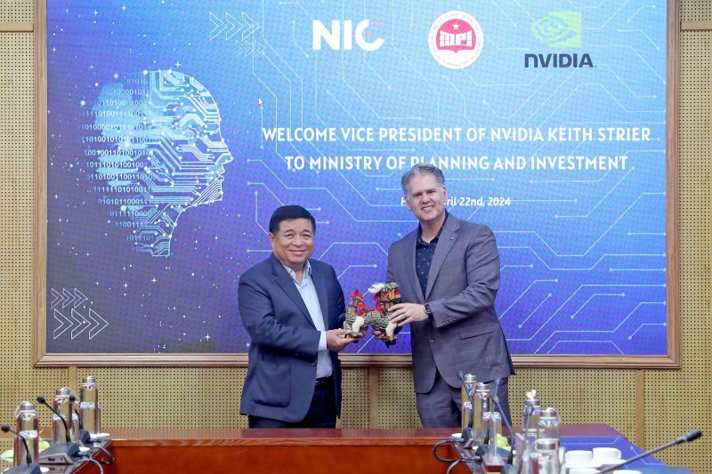 Bộ trưởng Nguyễn Chí Dũng gặp Phó chủ tịch NVIDIA, bàn hợp tác về AI và bán dẫn
