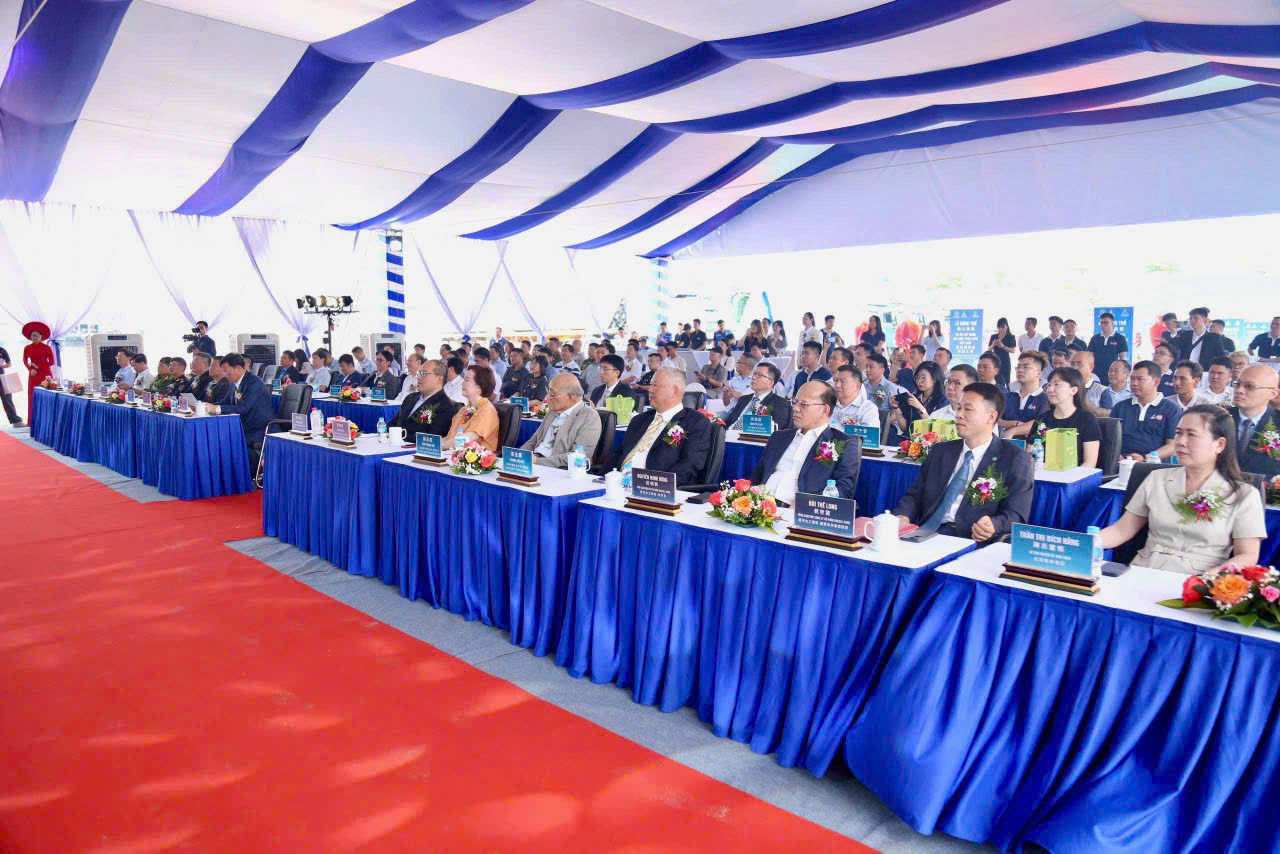 Khởi công dự án 120 triệu USD tại Khu công nghiệp Liên Hà Thái