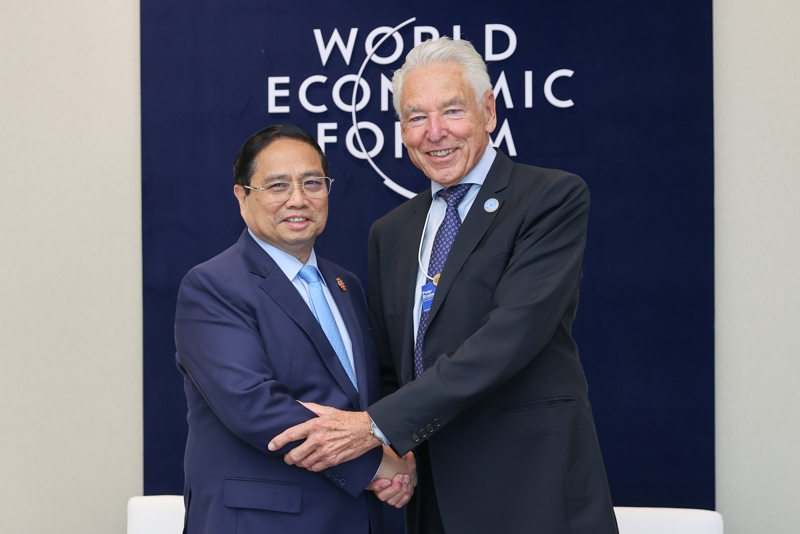 Chủ tịch WEF: Cộng đồng doanh nghiệp WEF rất quan tâm tới Việt Nam
